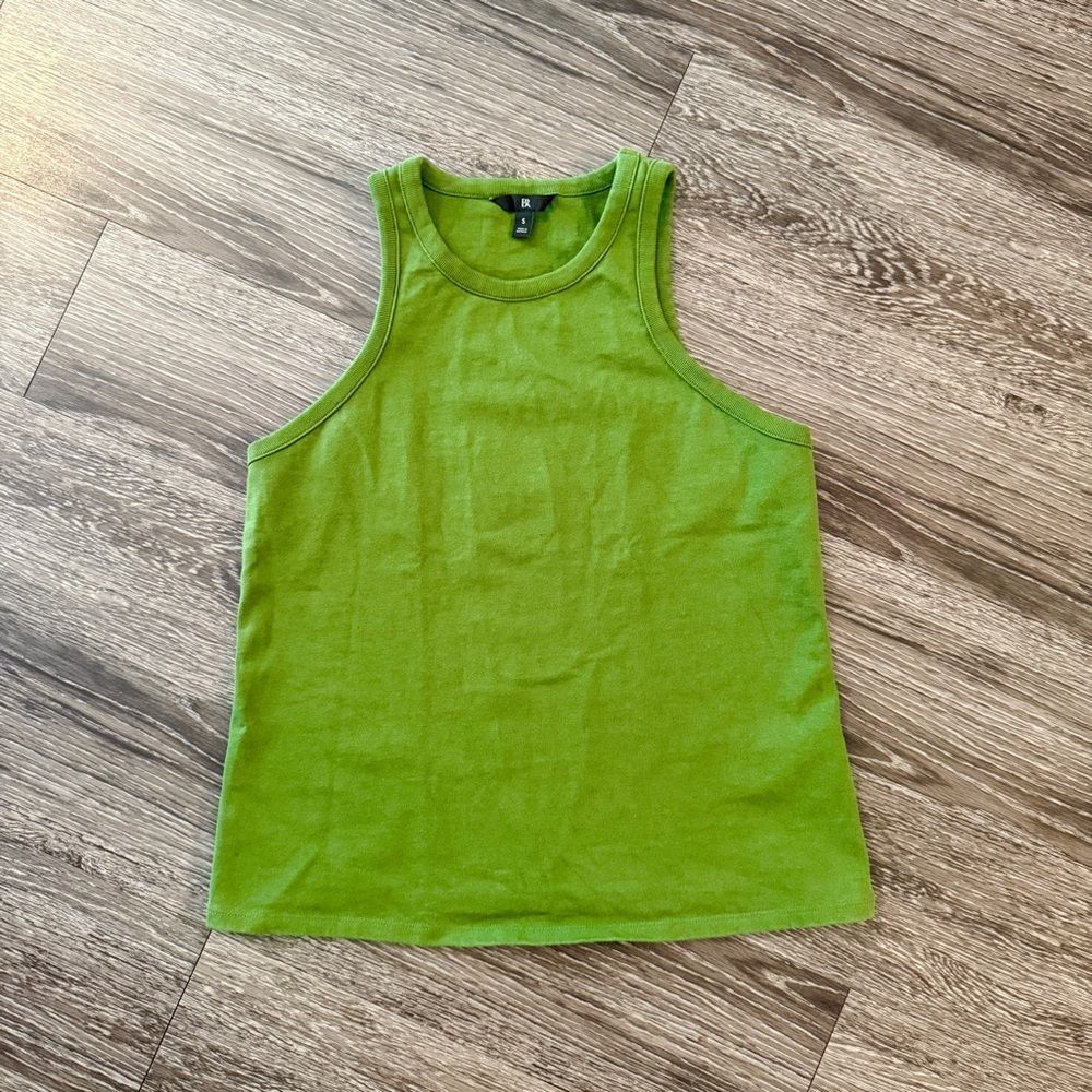 Banana Republic Thick Knit Cotton High Neck Tank